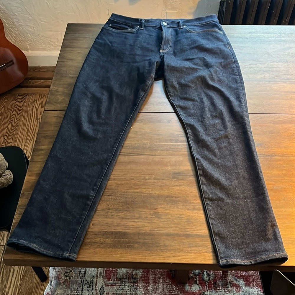 Gap Men’s Skinnyflex Gapflex Max Raw Denim